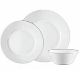 סט צלחות 18 חלקים CORELLE® - Dazzling White