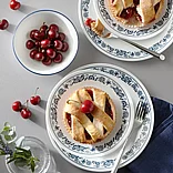סט צלחות קורנינג 18 חלקים CORELLE® - Old Town Blue