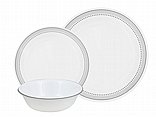סט צלחות קורנינג 18 חלקים CORELLE® - Mystic Gray
