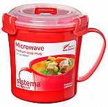 מאג למרק מסדרת Sisrema Microwave - לחמם ולקחת
