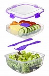 קופסא שקופה מחולקת 1.1 ליטר +סכום TO GO של חברת Sistema