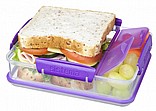 קופסת אוכל מחולקת ל-3 תאים בנפח 975 מ