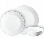 סט צלחות קורנינג 18 חלקים CORELLE® - Winter Frost White