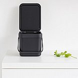 SORT & GO פח הפרדה 6 ליטר פלסטיק, אפור - Brabantia
