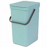 SORT & GO פח הפרדה 12 ליטר פלסטיק, מינט - Brabantia