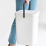 SORT & GO פח הפרדה 16 ליטר פלסטיק, לבן - Brabantia