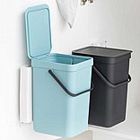SORT & GO צמד פחי הפרדה 2*12 ליטר מינט / אפור - Brabantia
