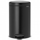 פח פדל 12 ליטר שחור מט Brabantia - NewIcon