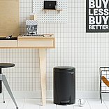 פח פדל 12 ליטר שחור מט Brabantia - NewIcon-2