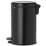 פח פדל 12 ליטר שחור מט Brabantia - NewIcon-3