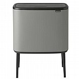 BO פח טאץ 36 ליטר, אפור בטון מינרלי Brabantia