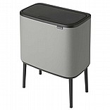 BO פח טאץ 36 ליטר, אפור בטון מינרלי Brabantia