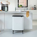 BO פח טאץ 60 ליטר, לבן Brabantia