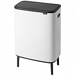 BO פח טאץ 60 ליטר, לבן Brabantia