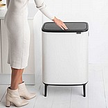 BO פח טאץ 60 ליטר, לבן Brabantia