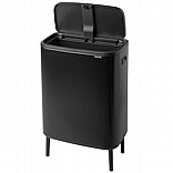 BO פח טאץ 60 ליטר, שחור מט Brabantia