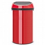 פח טאץ 60 ליטר אדום Brabantia