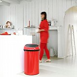 פח טאץ 60 ליטר אדום Brabantia