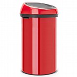 פח טאץ 60 ליטר אדום Brabantia
