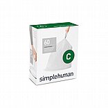 שקיות מסוג C לפח 10 ליטר 20 יחידות simplehuman