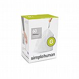 שקיות מסוג G לפח 30 ל' 3X20 יחידות simplehuman