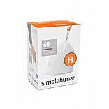 שקיות מסוג H לפח 30-35 ל' 3X20 יחידות simplehuman