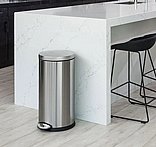 פח דוושה עגול נירוסטה 30 ליטר simplehuman ארה