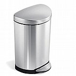 פח דוושה חצי עגול נירוסטה 10 ליטר simplehuman ארה