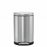 פח דוושה חצי עגול נירוסטה 10 ליטר simplehuman ארה