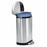 פח דוושה חצי עגול נירוסטה 10 ליטר simplehuman ארה