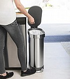 פח דוושה צר נירוסטה 45 ליטר simplehuman ארה