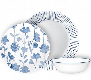 �� ����� 18 ����� CORELLE� - Botanical Stripes